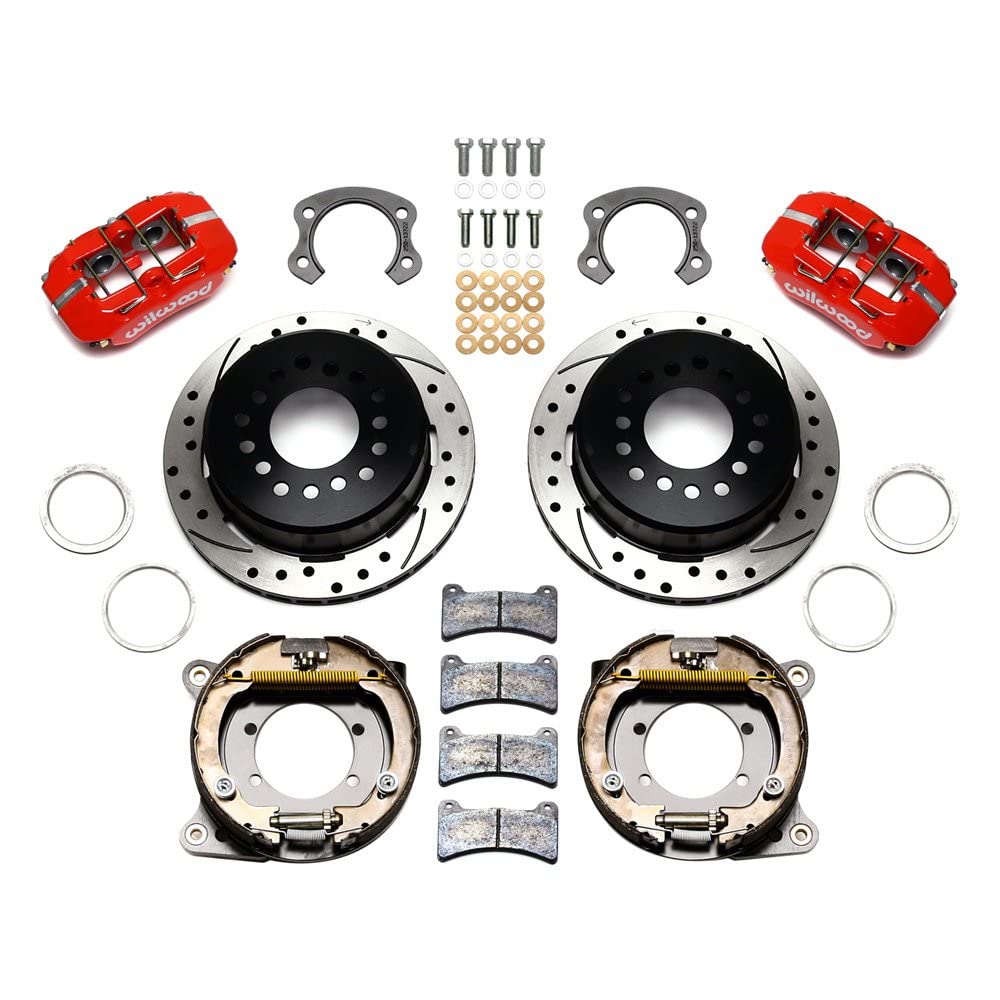 Wilwood 140-13724-dr Rear Kit,disc/drum,ford 8.8,special,3.15