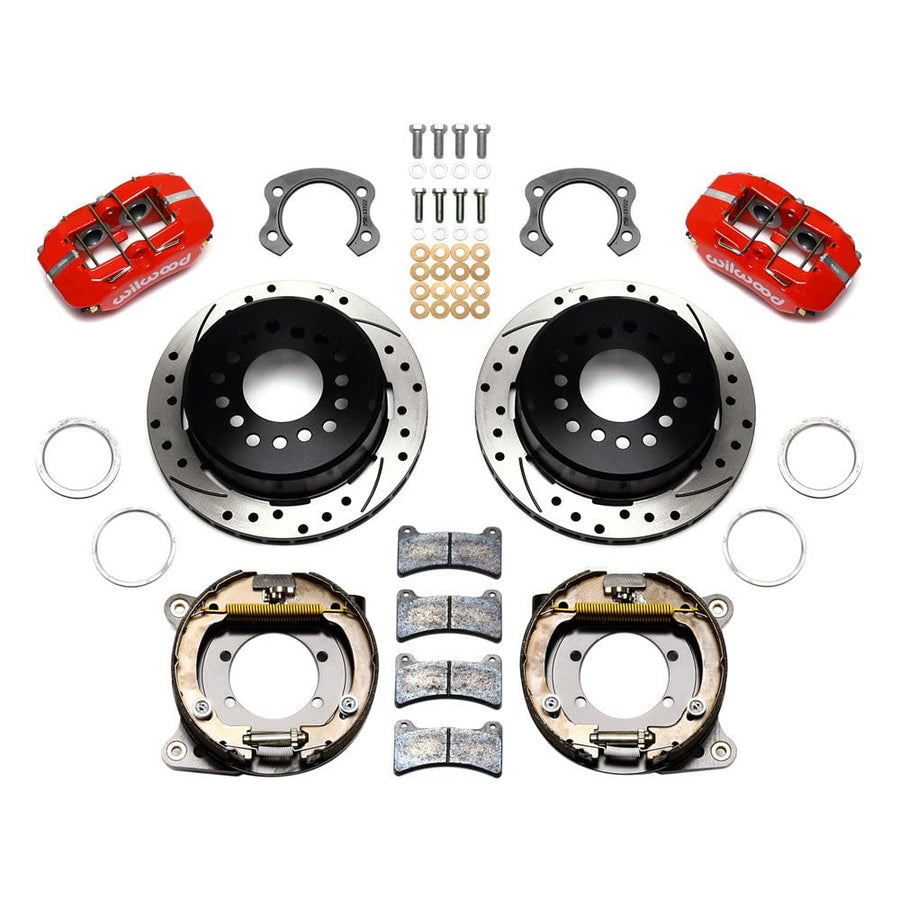 Wilwood 140-13724-dr Rear Kit,disc/drum,ford 8.8,special,3.15