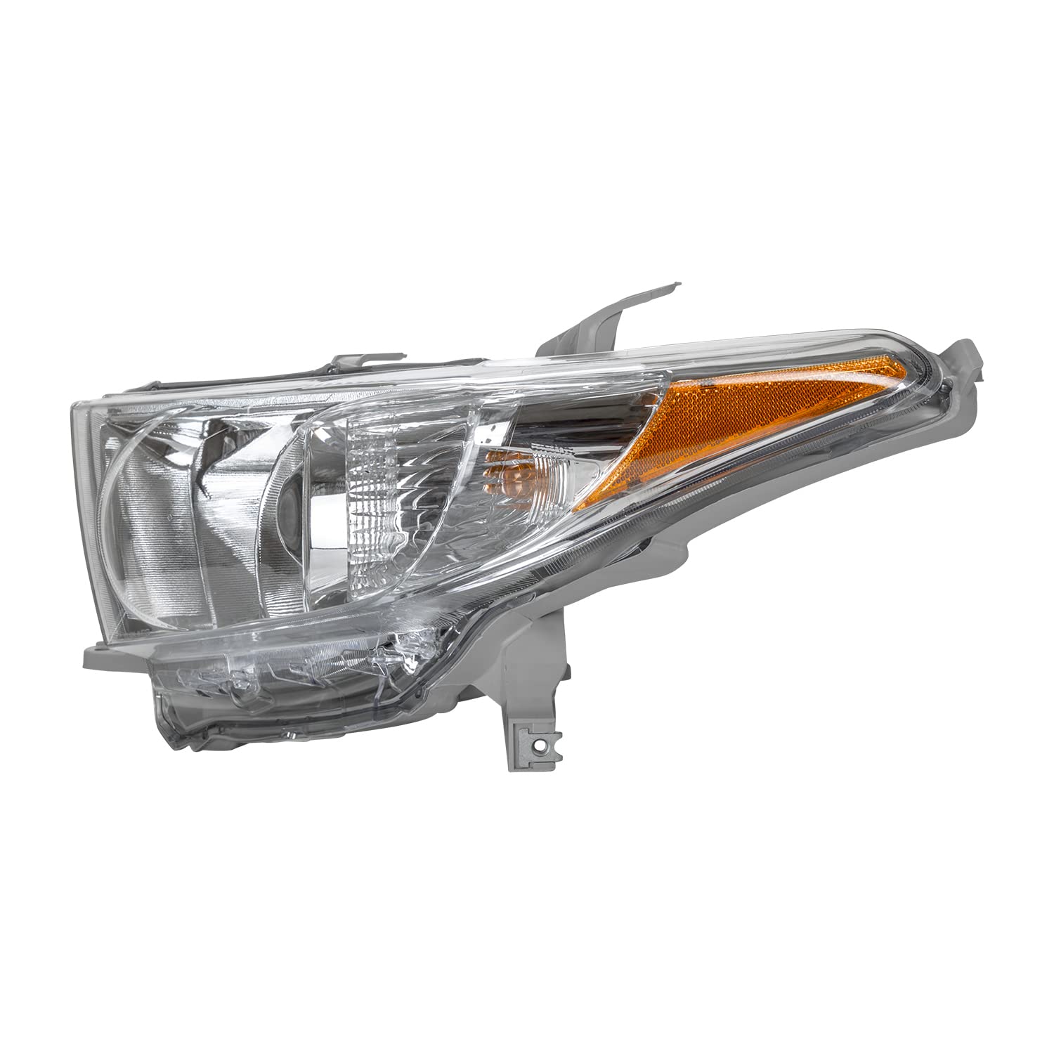 Left TYC Headlight Assembly Compatible with 2011-2013 Toyota Highlander