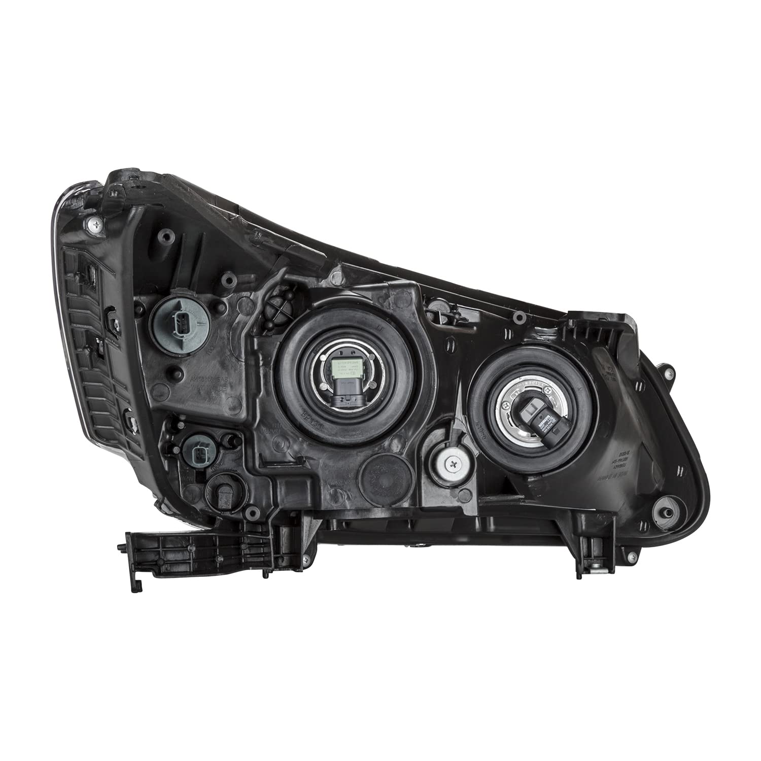 Left TYC Headlight Assembly Compatible with 2013-2015 Honda Accord