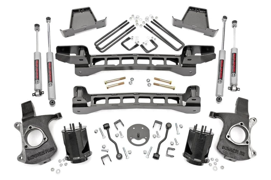 6" Rough Country Suspension Lift Kit for 1999-2006 Chevy/GMC 1500 2WD - 23420