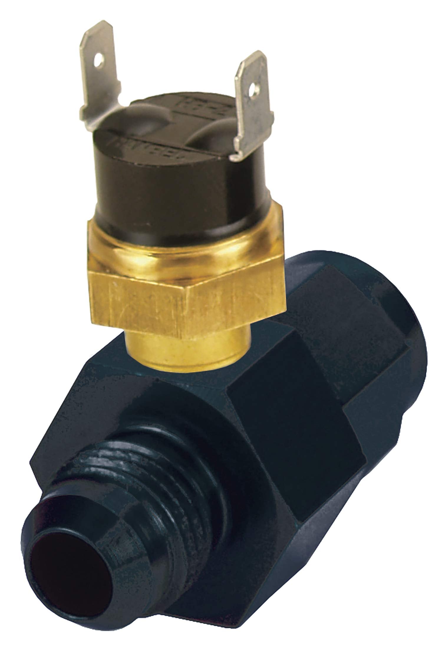 35025 Derale -6AN x -6AN Premium 190 Degree In-Line Fluid Thermostat