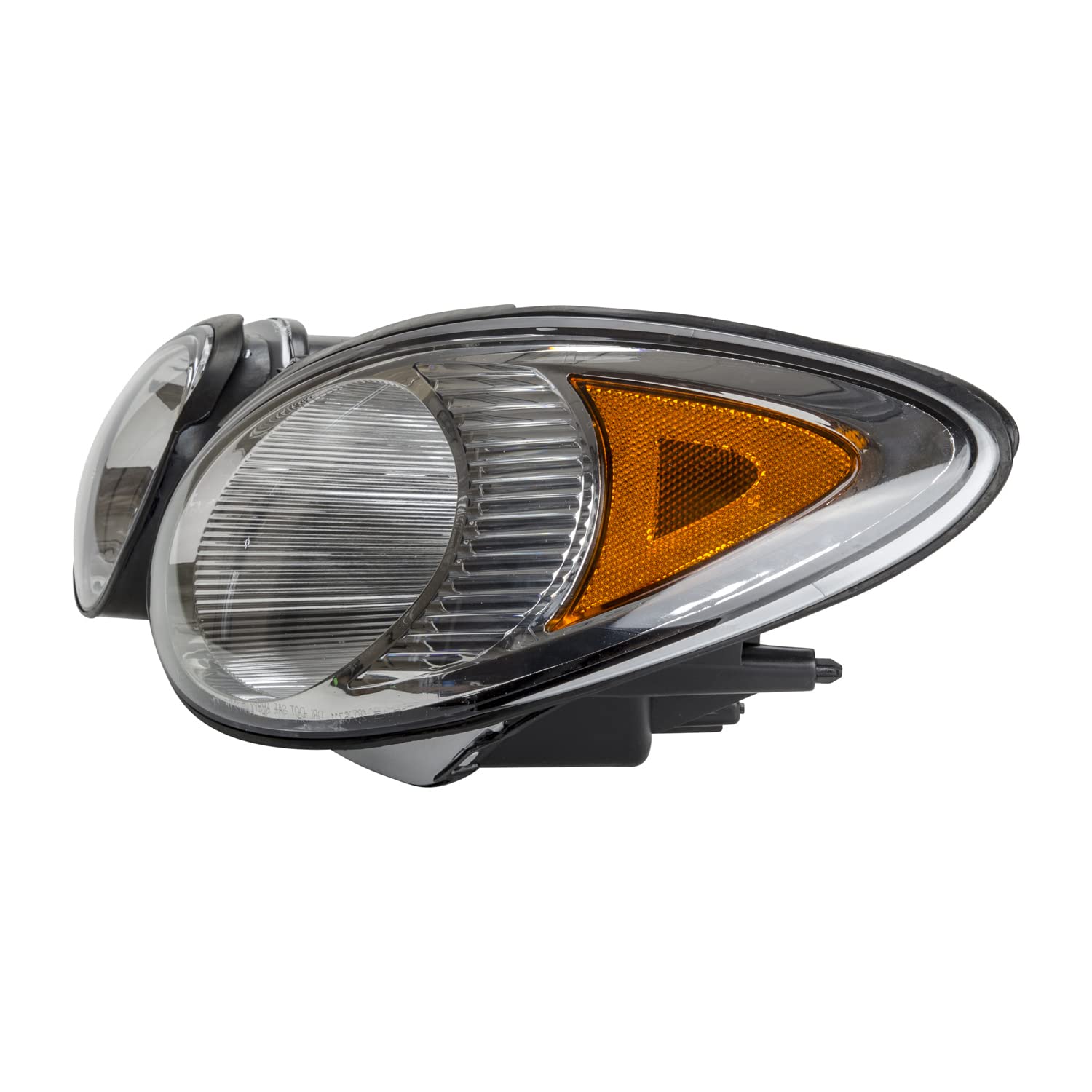 Left TYC Headlight Assembly Compatible with 2005-2007 Buick Lacrosse