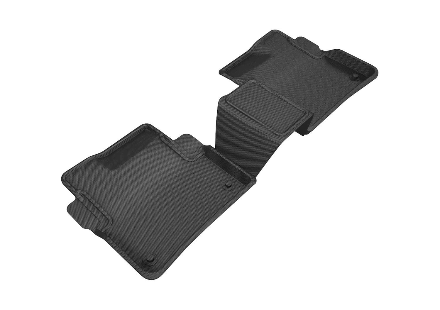 Custom Fit 3D MAXpider Kagu Floor Mat (Black) Compatible with Cadillac CT6 2016-2020 - R2