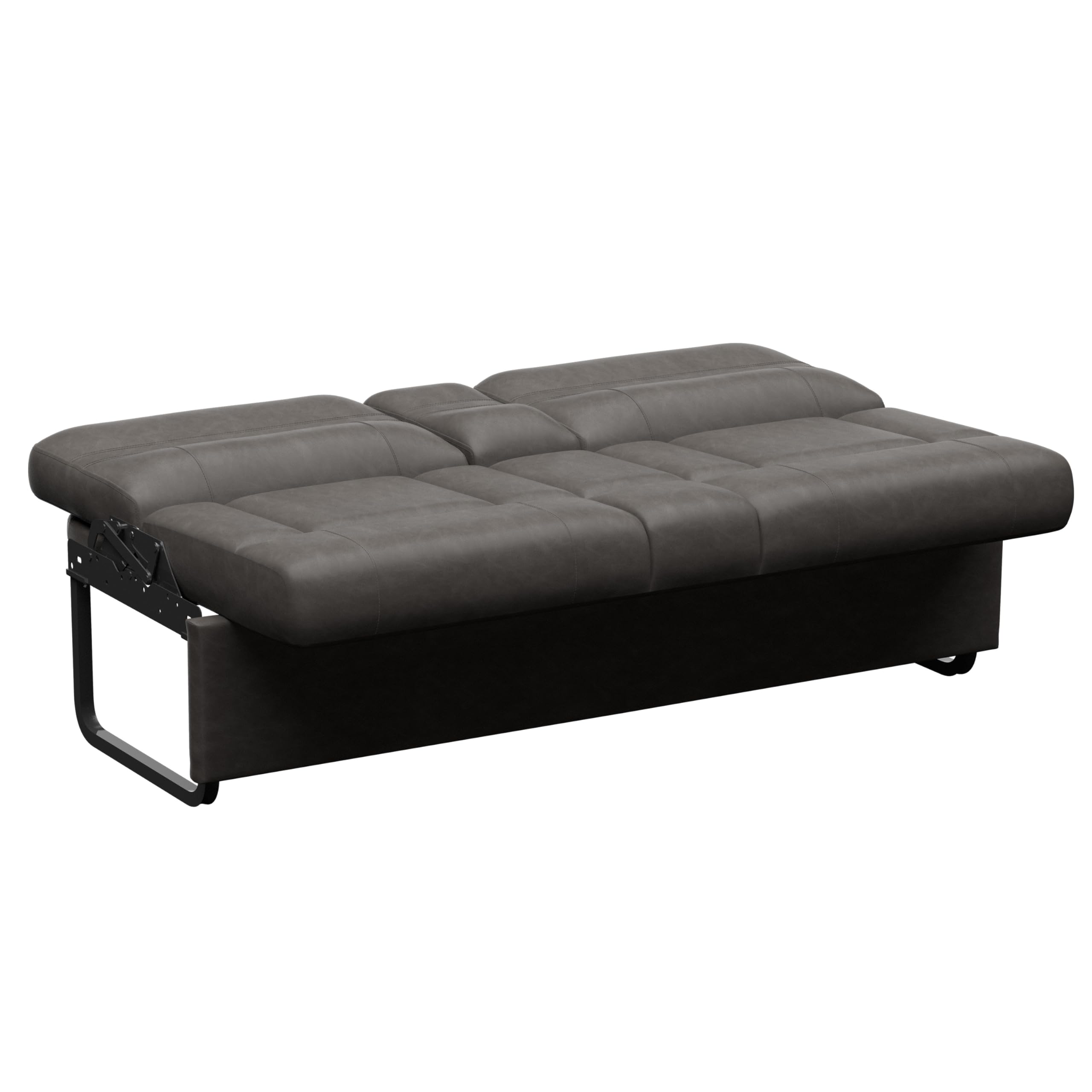 62" Thomas Payne Signature McCoy RV Jackknife Sleeper Sofa with Matching Kickboard, Easy Transition, High-Density Foam Cushioning, Fold-Down Center, Dual Cupholders - 2024044392