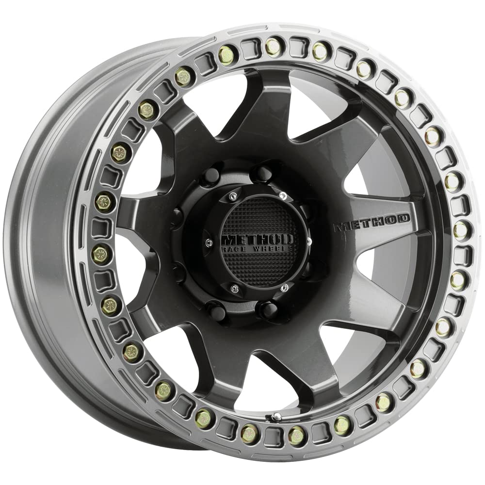 17x9 Method MR108 8x170-44mm Gunmetal Wheel Rim 17" Inch MR10879087844B