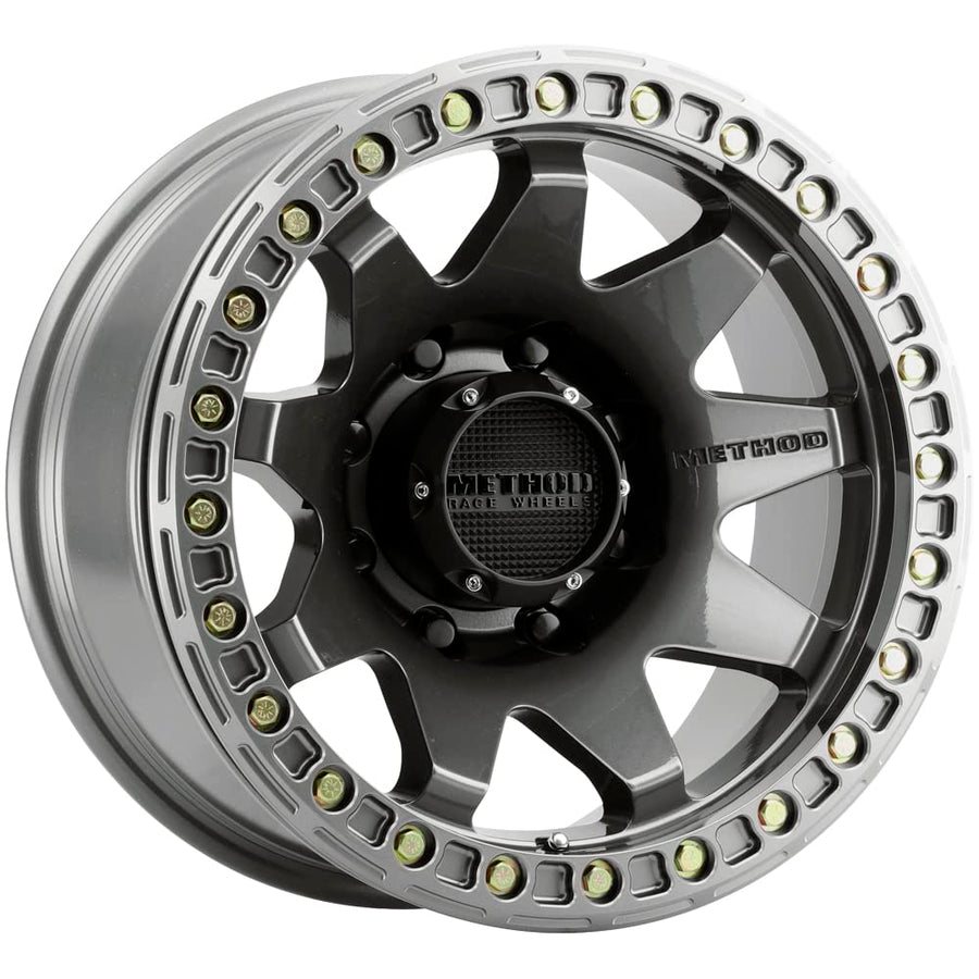 17x9 Method MR108 8x170-44mm Gunmetal Wheel Rim 17" Inch MR10879087844B
