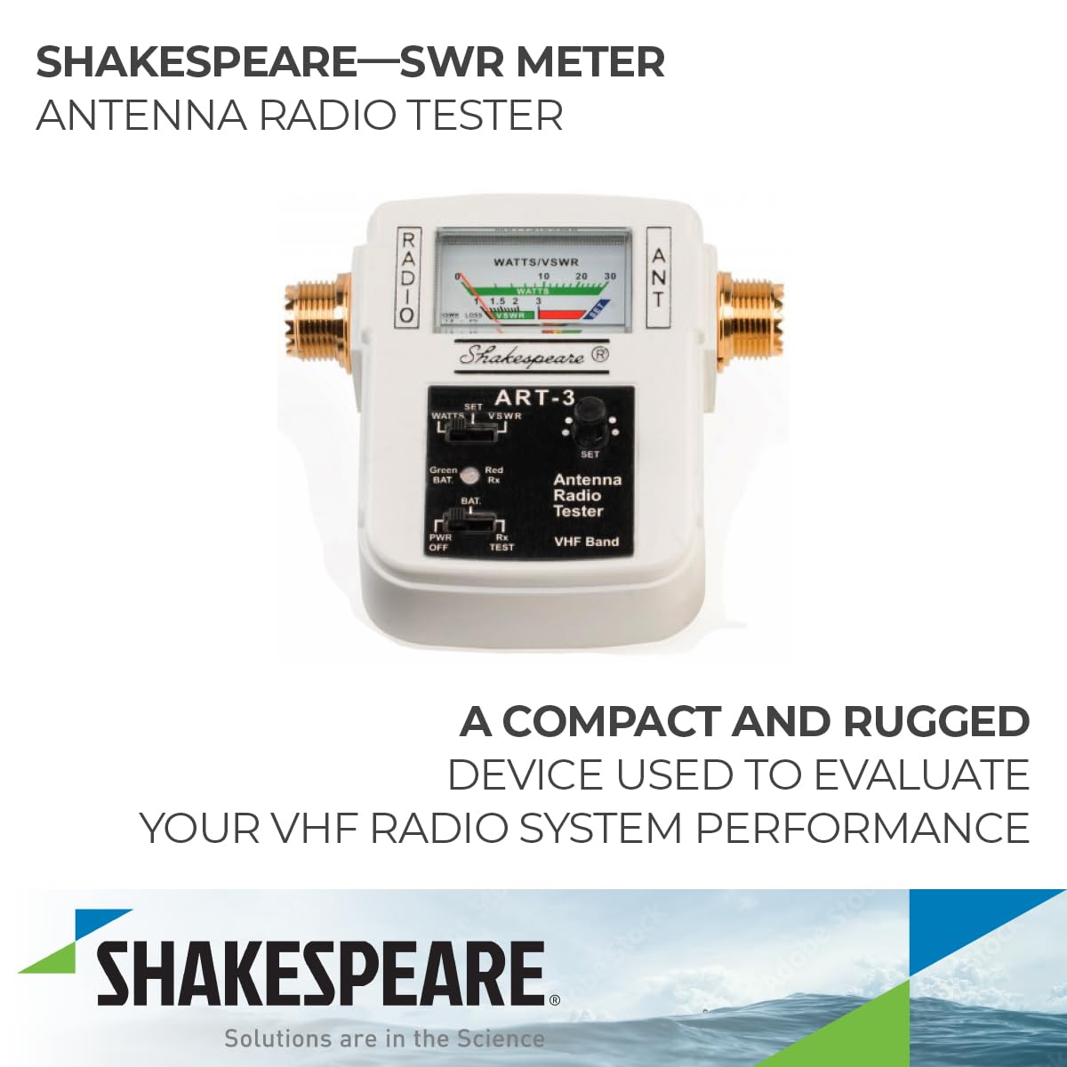 ART-3 Shakespeare Antenna/Radio Tester