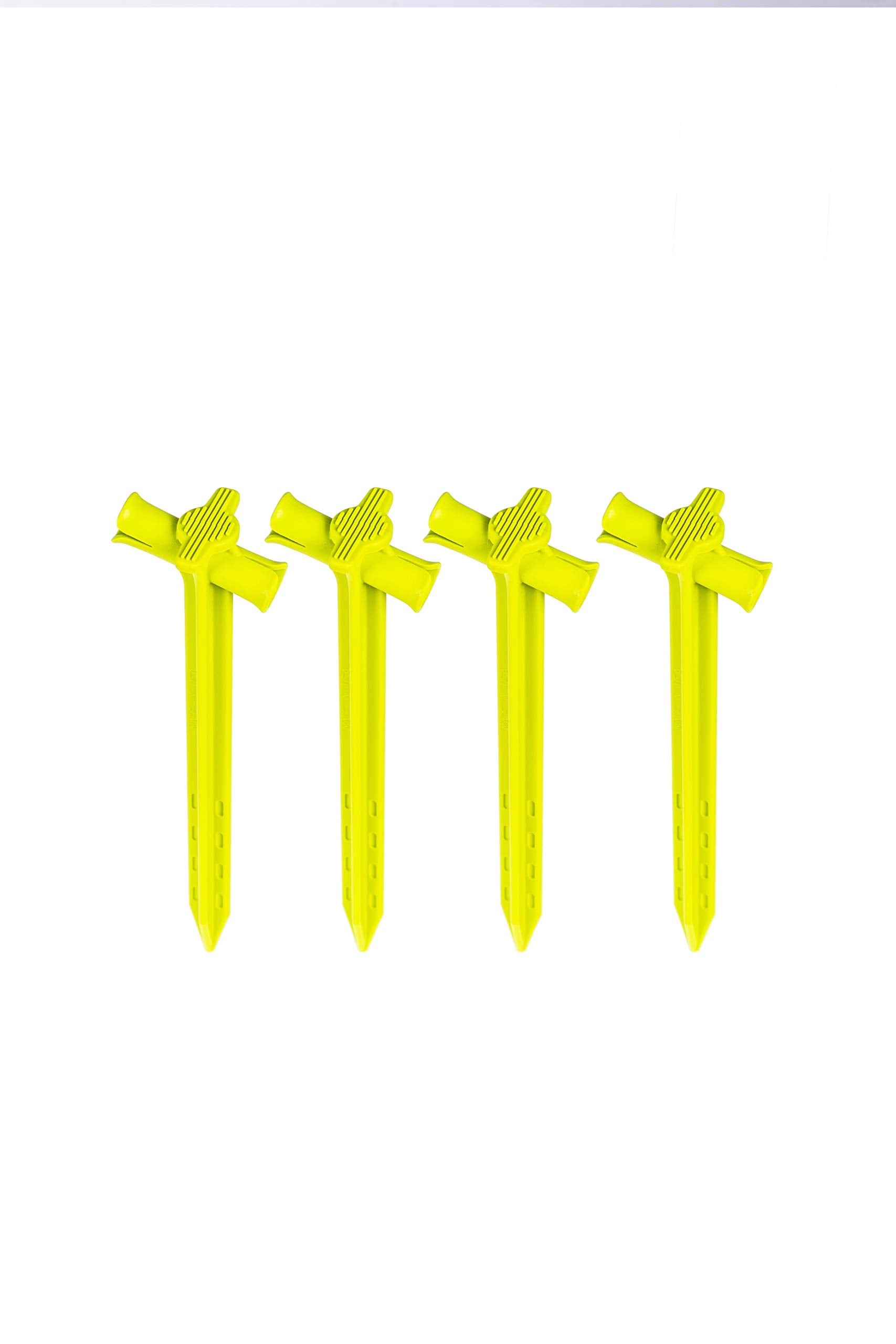 24 Count-Stake Kit SlotLock 9-inch with Straps for Staking Trees, Camping Tents, Hunting Blinds and tarps (SL9-24)