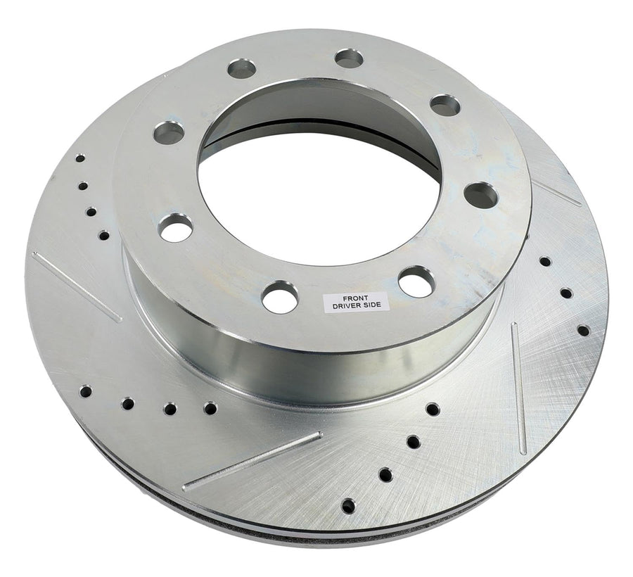 PowerStop - 10-12 Ford F-450 Super Duty Evolution Drilled & Slotted Front Left Rotor (AR85107XL)