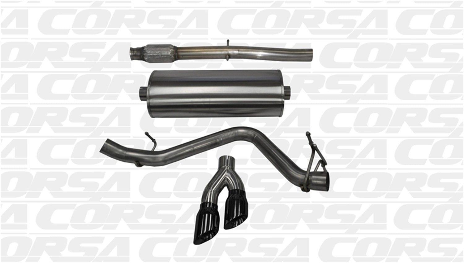 Cat-Back CORSA Exhaust System 14874BLK
