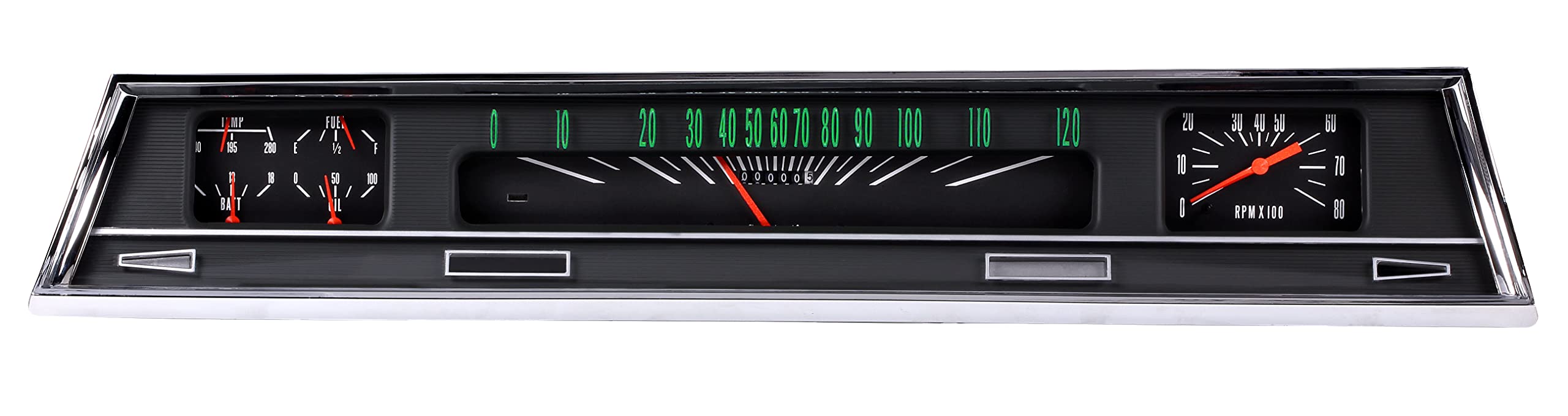 Gauge Package Classic Instruments CV66B-LS - LS Sending Unit Black