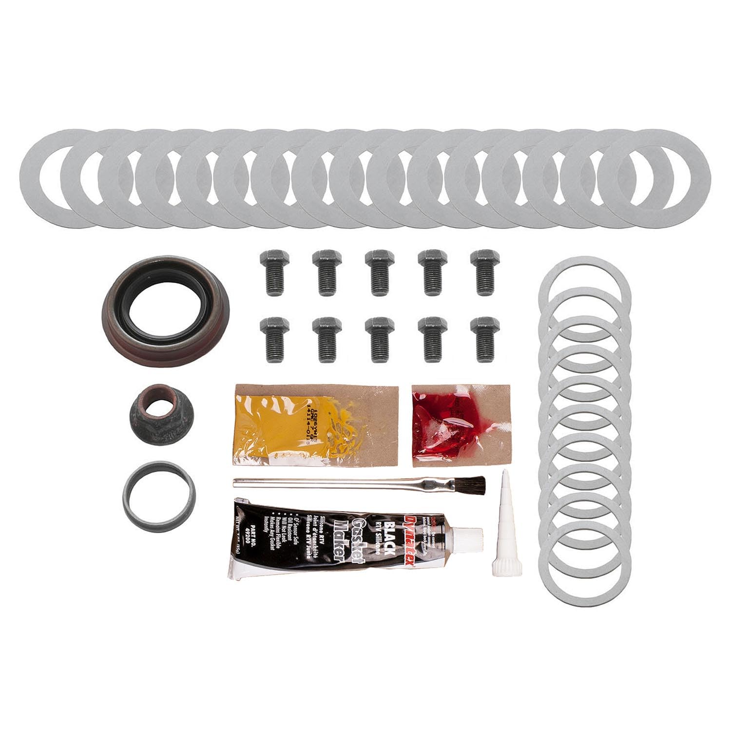 Differential Install Kit Motive Gear F7.5IK for Ford 7.5", Mini Kit Rear - Fits Ford/Mazda/Lincoln/Mercury with 7.5" Differential, Replaces: Ratech 104K, Superior 25-2014, Richmond 83-1045-B