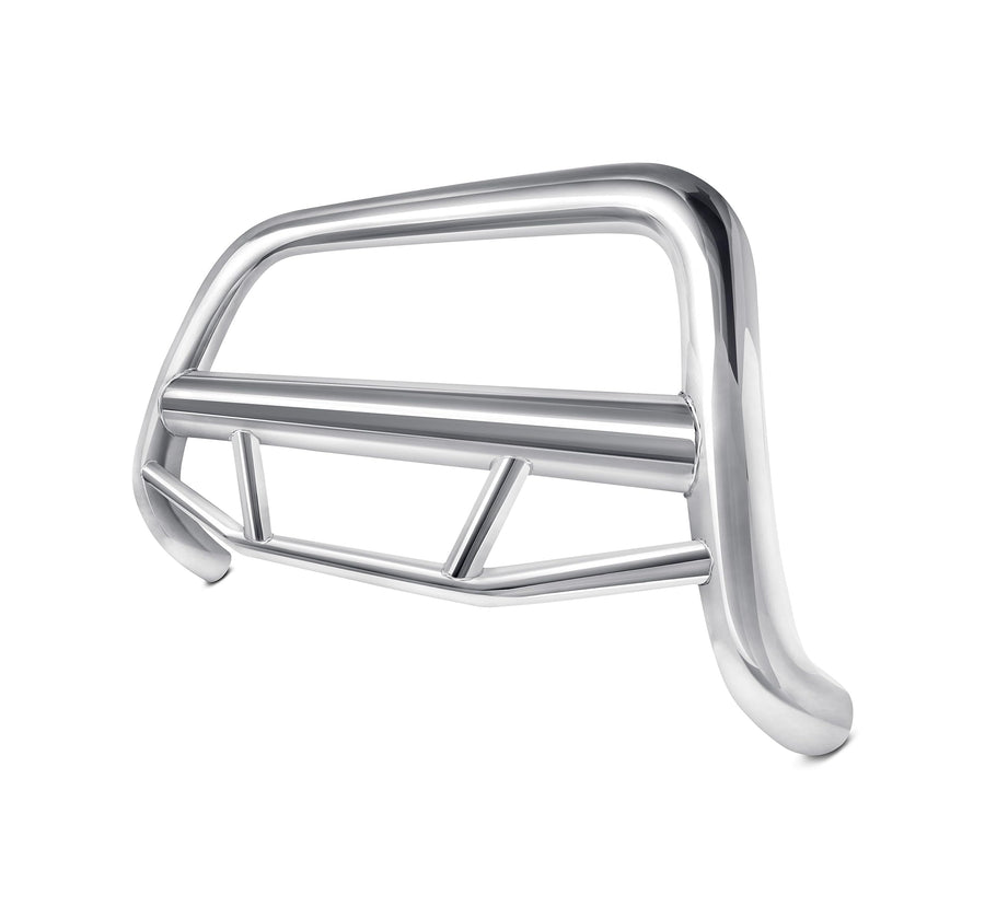 Max Bull Bar Black Horse No Skid Plate Stainless Steel Compatible with 2008-2012 Nissan Pathfinder-MBS-NIC6105