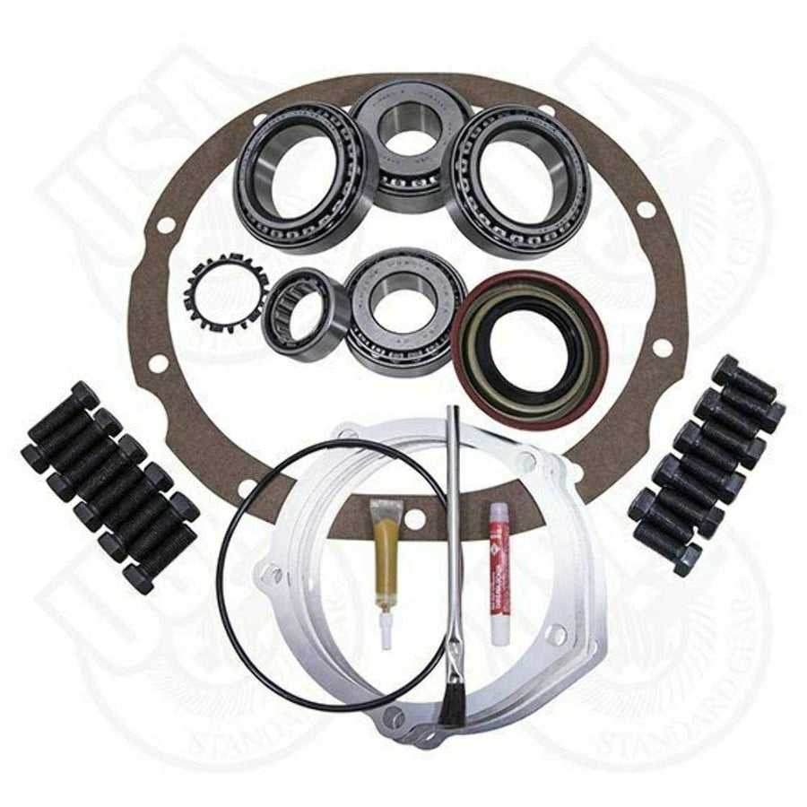 Differential Master Overhaul Rebuild Kit USA Standard Gear for Ford 9" with LM104911 carrier races and Daytona pinion support