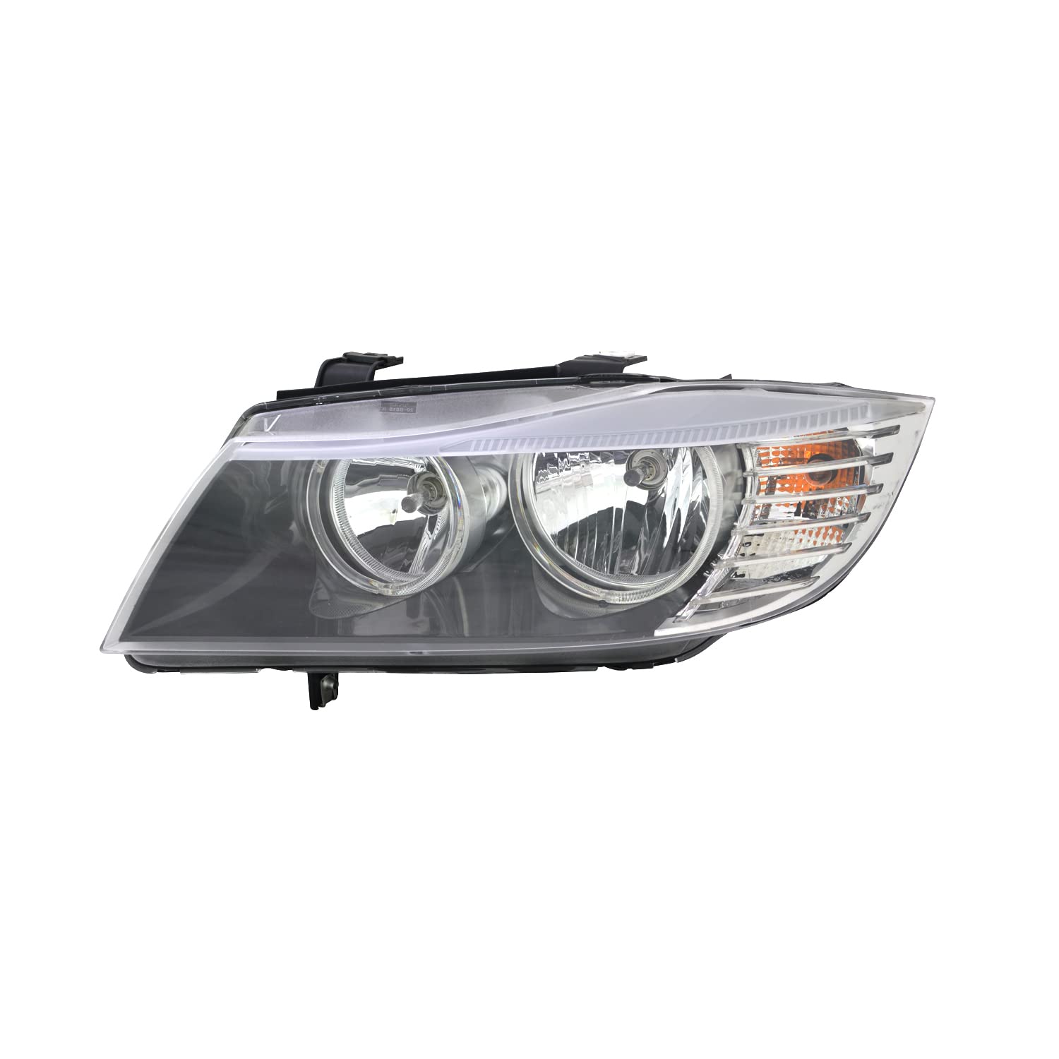 Left TYC Headlight Assembly Compatible with 2009-2011 BMW 3 Series
