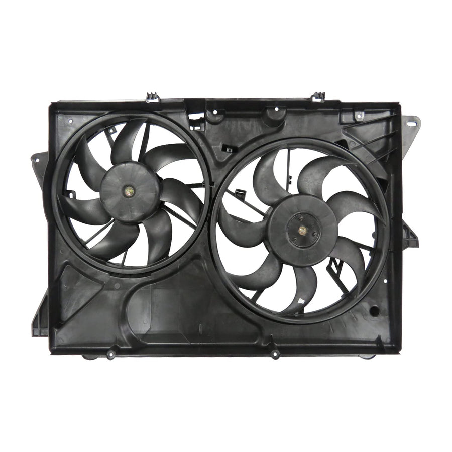 Cooling Fan Assembly TYC 623190 Compatible with 2013-2019 Ford Explorer, Black