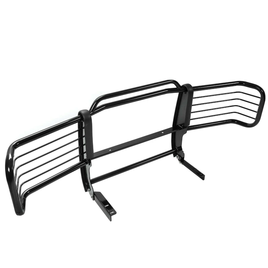 Bumper Guard Modular Black Black Horse Grille Compatible with 1992-1994 K5 Blazer/S15 Jimmy|1995-1998 Silverado|1999 Suburban 1500|1995-1999 Tahoe|1988-1998 Sierra 1500|1992-1999 Yukon-17GJ23MA