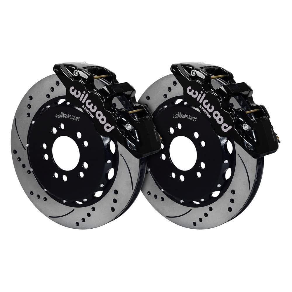 Front AERO6 Hat Kit,14.00, Drilled, Red