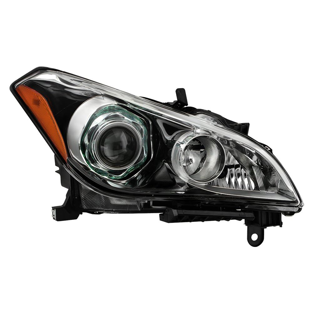 Infiniti M37 11-14 Spyder (OE) Headlight - Low Beam-D2S(Not Included) ; Signal-7440A(Included) - OE Black Right
