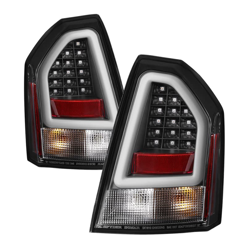 Tail Light Spyder Auto ALT-YD-C305V2-LED-BK, 1 Pack