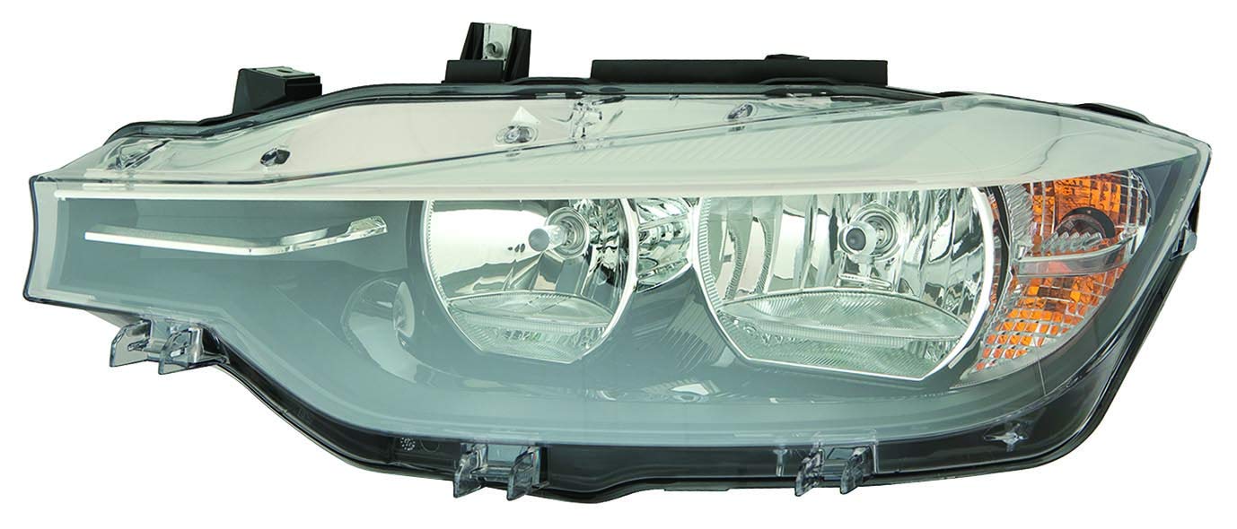 For BMW 3 Series 16-18 ACK Automotive Headlight Halogen without Logo US Driver Side CAPA