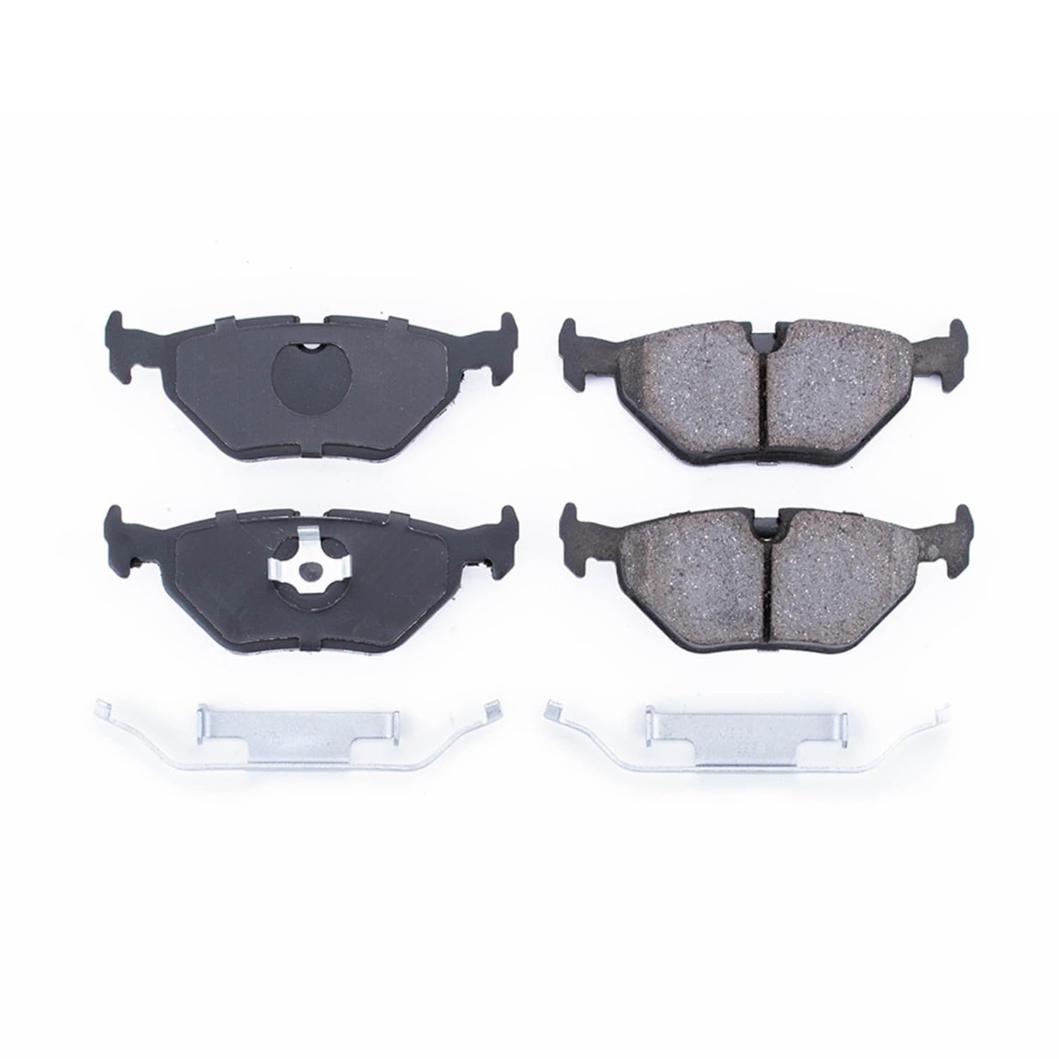 Power Stop Brake Kit Front For BMW 318i 1991-98 |318is 1991-98 |318ti 1995-98 |320i 2001-05 |323Ci 2000 |BMW 323i 1998-00 - Ceramic Brake Pads With Installation Hardware, 17-396