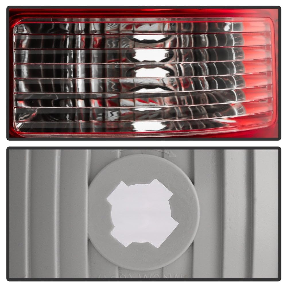 GMC Sierra 14-18 Spyder (POE) Halogen Red/Clear (Non Harness) Tail Light - OE Right (Not Fit Denali)