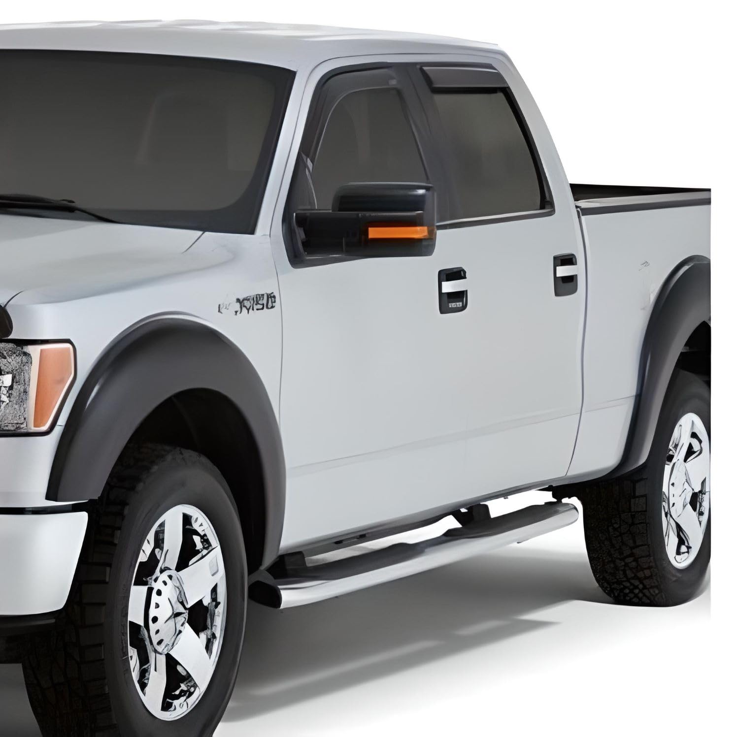 Snap-Inz Sidewind Deflectors | Stampede | 2007 - 2014 Chevrolet Tahoe - Smoke, 4 Pc. | 41064-2