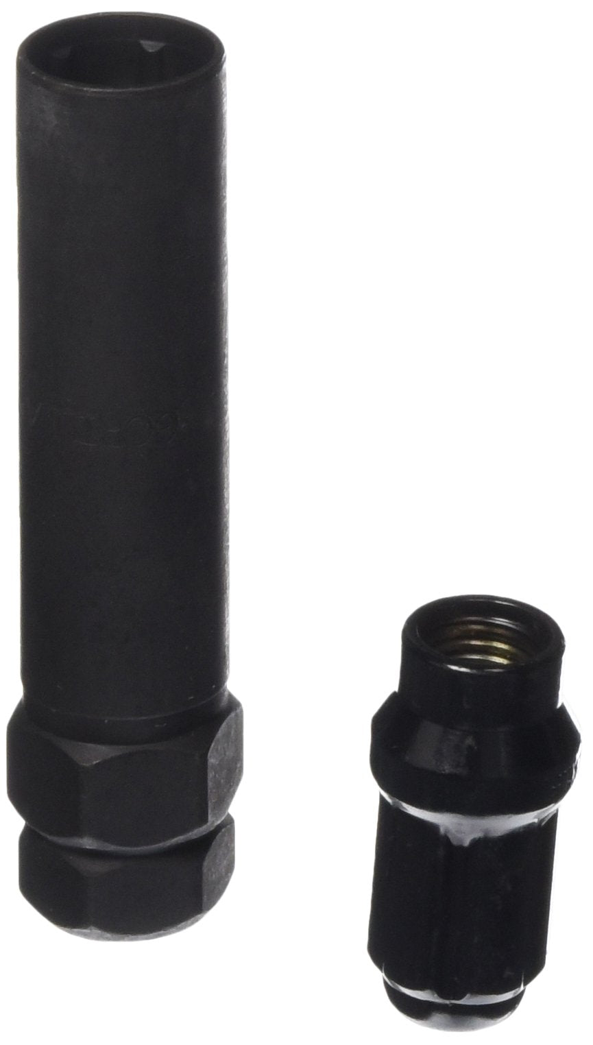 Black Gorilla Automotive 21133ETBC 12mm x 1.50 Thread Size Chrome Finish Small Diameter 5-Lug Kit, (Pack of 20)