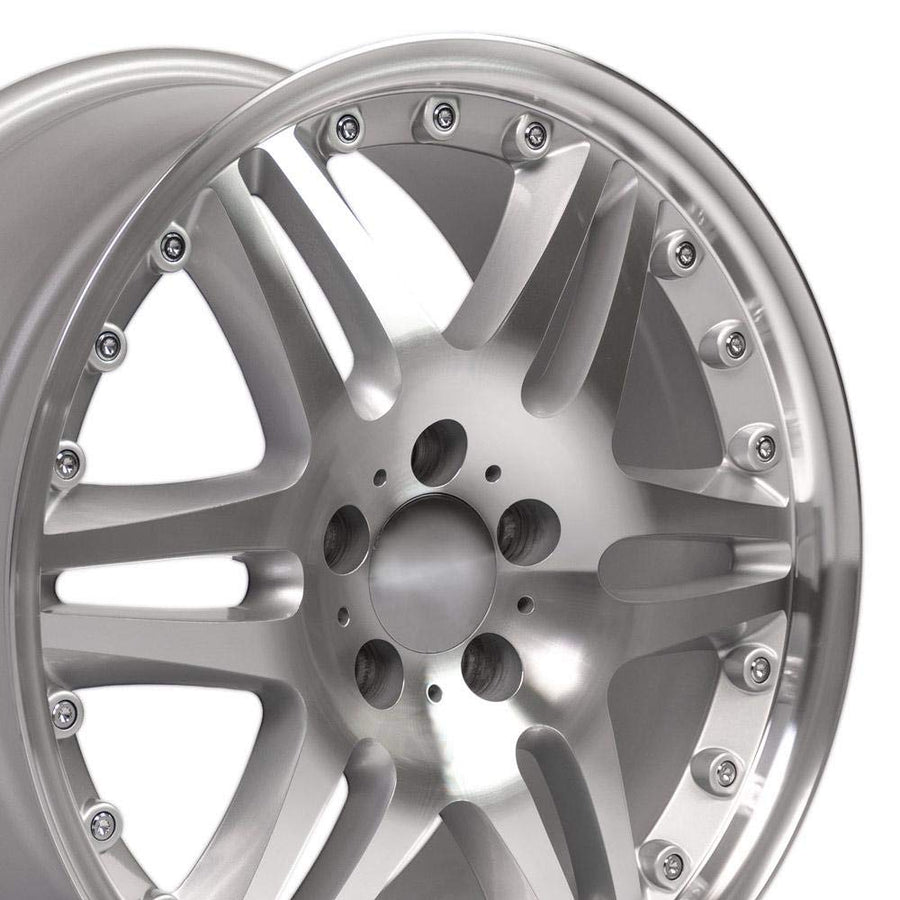 18" OE Wheels Replica MB09 fits Mercedes Benz C Class 18x8.5 Silver