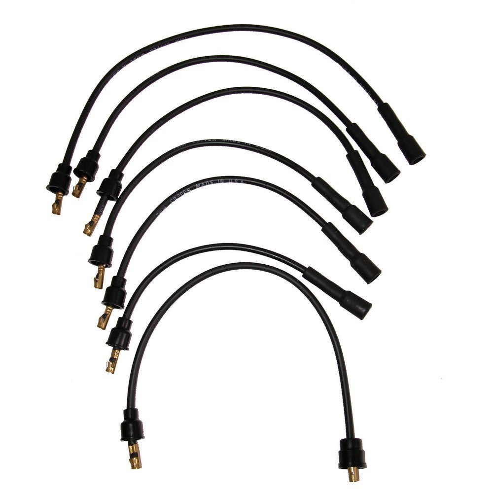Omix-Ada 17245.07 | Omix Ignition Spark Plug Wire Kit | OE Reference: 908614 | Fits 1954-1965 Willys Wagon/Truck with 226/230 CI