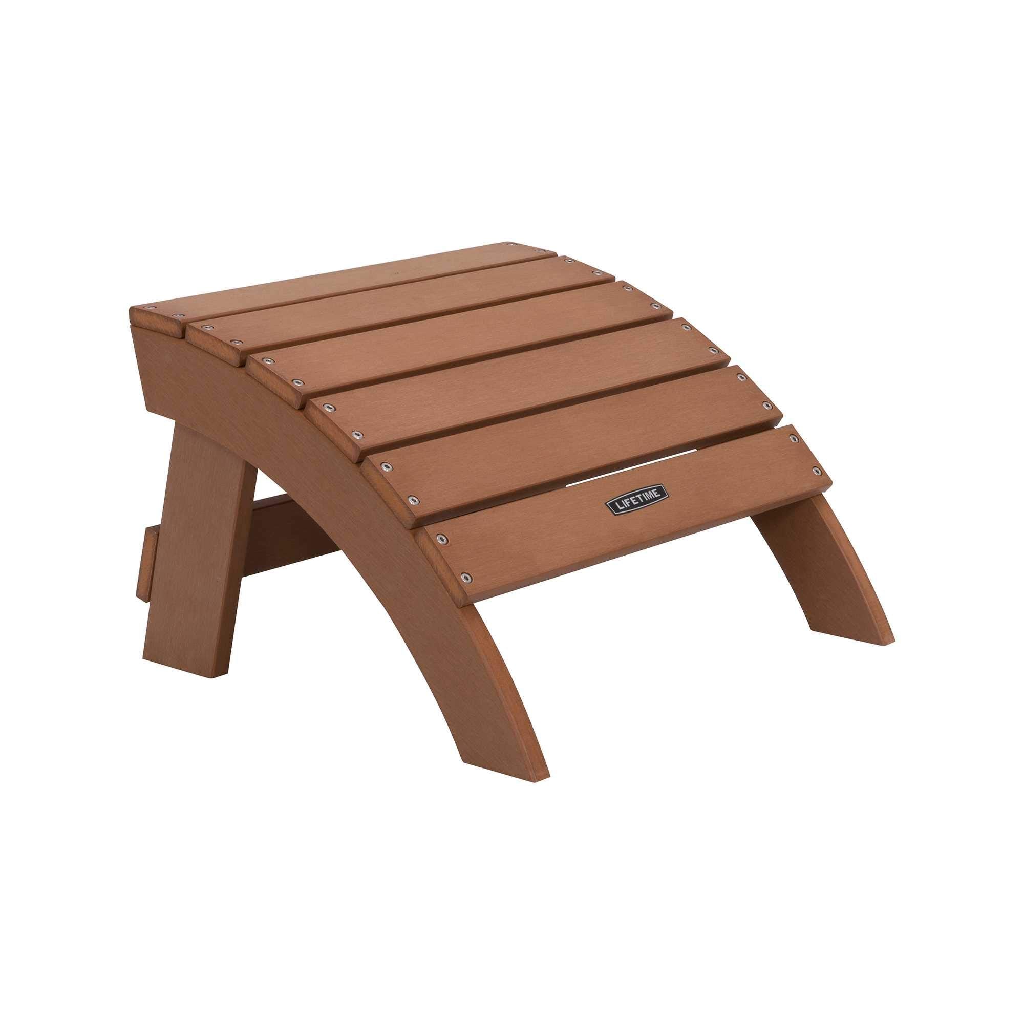 Adirondack Ottoman Lifetime 60245, Brown