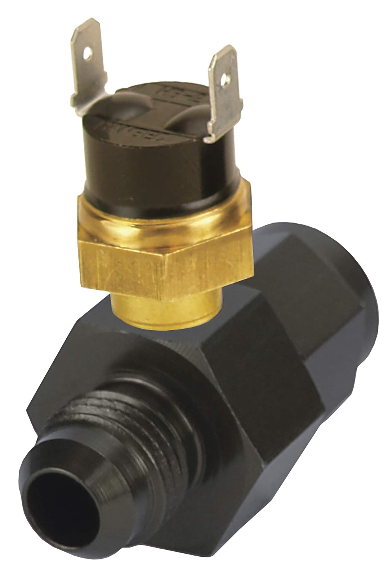 Derale 35020 In-Line -6AN x -6AN Premium 180 Degree Fluid Thermostat