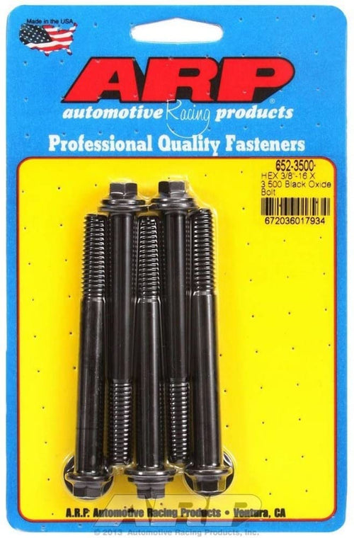 652-3500 - Auto Racing Products - Bolt Kit - 6pt. (5) 3/8-16 x 3.500