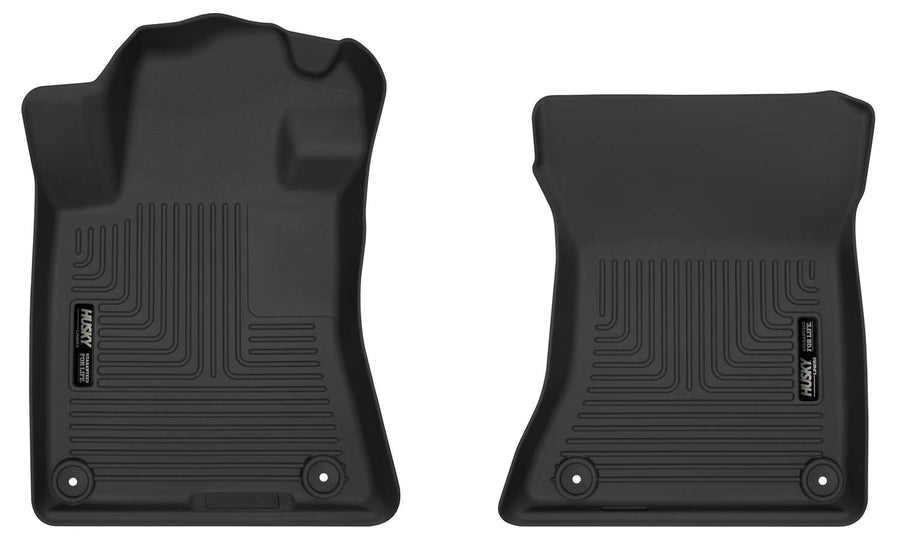 Husky Liners Floor Mats X-act Contour | Fits 2019-2025 Nissan Altima | Front Row, 2-pc Black - 54851