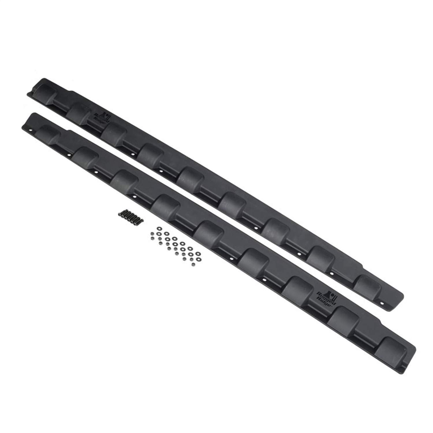 Body Armor Kit, Rugged Ridge Rocker Guard | 11651.11 | Fits 2007-2018 Jeep Wrangler JK 2-Door