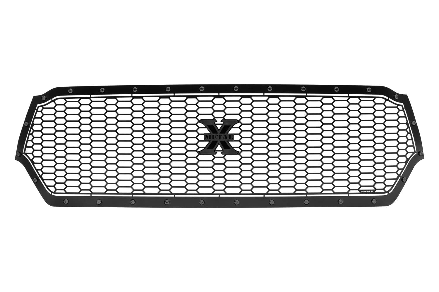 Stealth Laser X Grille, Black, 1 Pc, Replacement, 2019-2022 Ram 1500 Laramie, Lone Star, Big Horn, Tradesman, Black Studs, Does Not Fit Vehicles with Camera - PN #7714651-BR