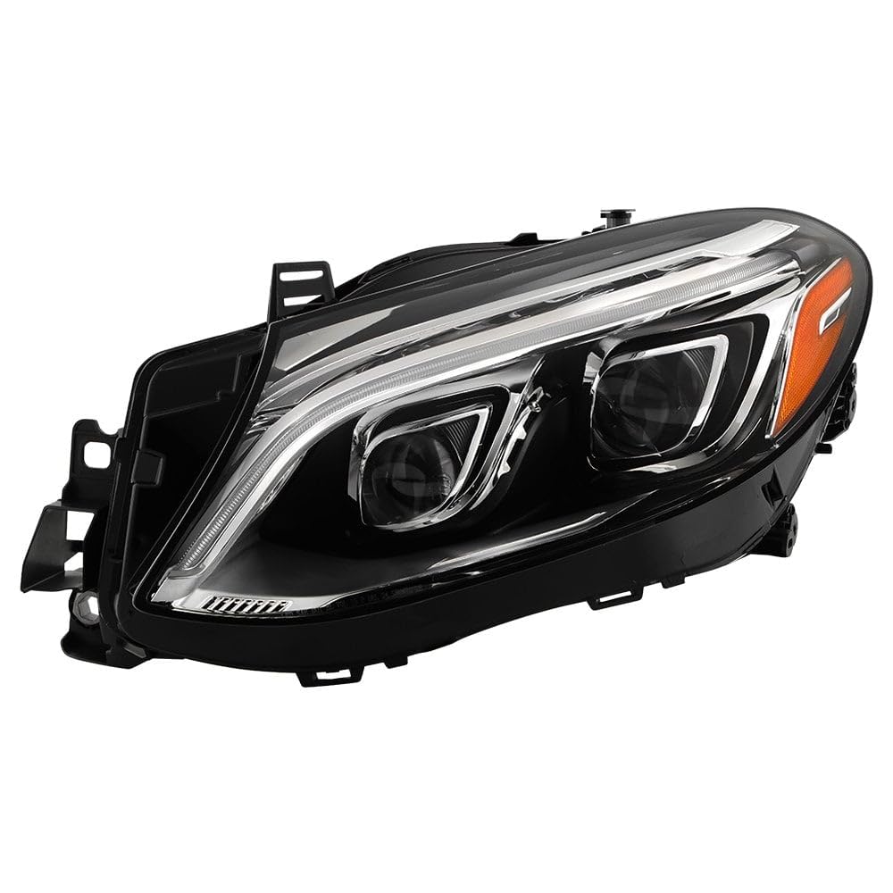 Mereceds Benz GLE W166 16-19 w/DRL Full LED Projector Headlight - Spyder OE Left
