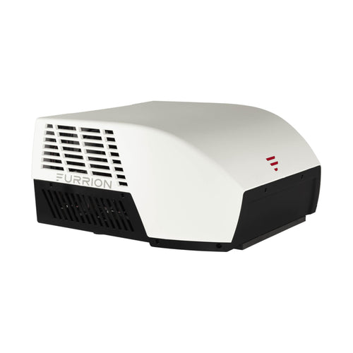 Furrion 18k BTU Chill Cube Variable Speed RV Rooftop Air Conditioner, White, Ducted, R32 Refrigerant, Quiet High-Efficiency AC with Turbo Cool Mode, Lightweight, AC Unit Only - FACR18VSSA-BL-AM