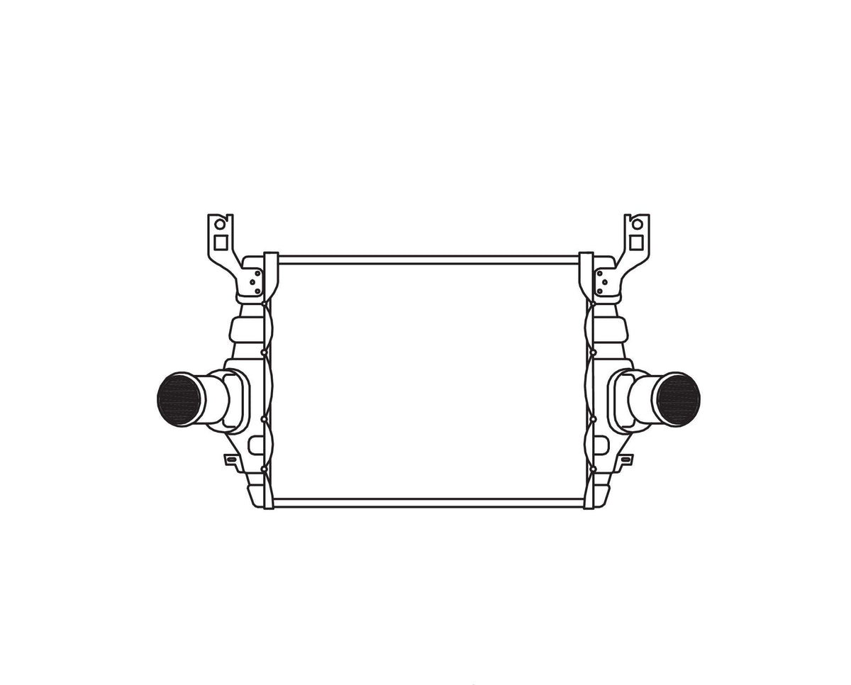 Intercooler CSF Radiators 6017