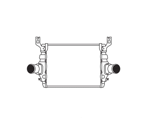 Intercooler CSF Radiators 6017