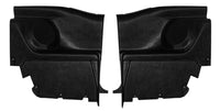 Fastback Interior Quarter Trim Panels Scott Drake C9ZZ-63314867SP With Speaker Pods