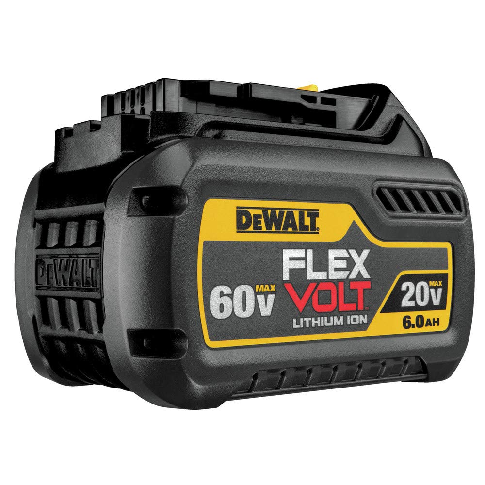 FLEXVOLT DEWALT 20V/60V MAX Lithium Ion Battery, 6.0-Ah (DCB606)