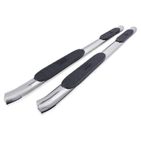 PRO TRAXX 4 Westin Oval Nerf Bars fits 2005-2023 Tacoma Double Cab Polished Pair
