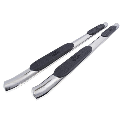 PRO TRAXX 4 Westin Oval Nerf Bars fits 2005-2023 Tacoma Double Cab Polished Pair
