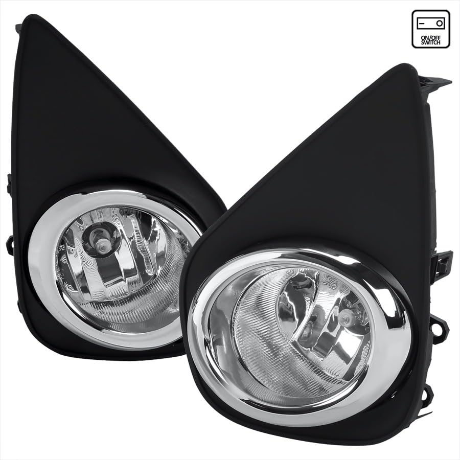 LF-YAR154COEM-HZ Clear Lens Fog Light SPEC-D TUNING 15-UP Toyota Yaris