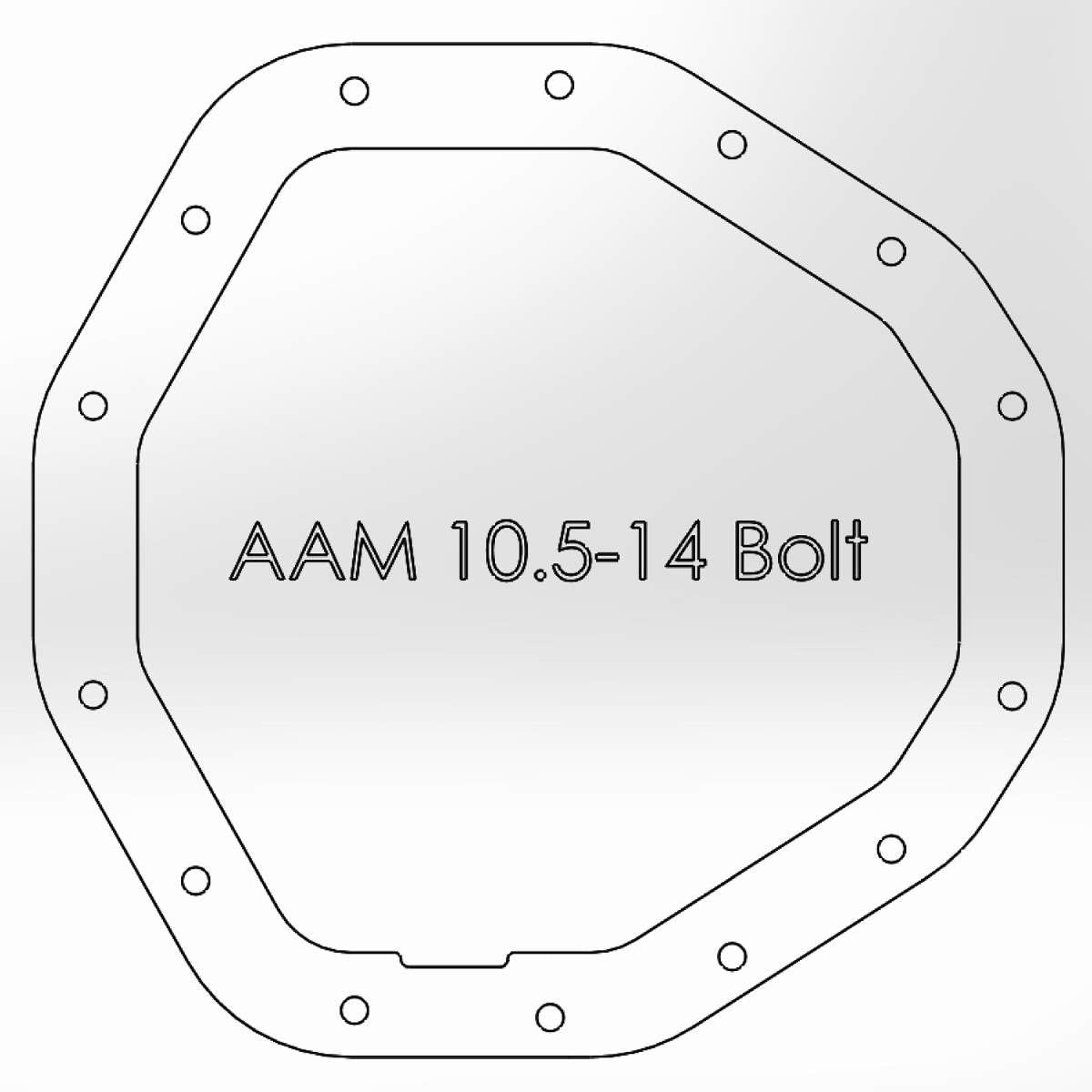 aFe POWER Rear Differential Cover Pro Series Black w/Machined Fins - #46-70092 - Dodge Diesel Trucks 03-05 L6-5.9L (td)