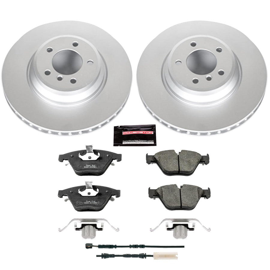 Z23 Evolution Power Stop CRK7022 Front Geomet® Coated Brake Kit