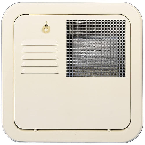 Colonial White SW6 Flush Mount Water Heater Door Suburban 6255ACW
